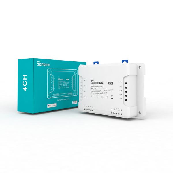 SONOFF 4CHR3 Interrupteur intelligent Wi-Fi 4 voies avec contrôle RF