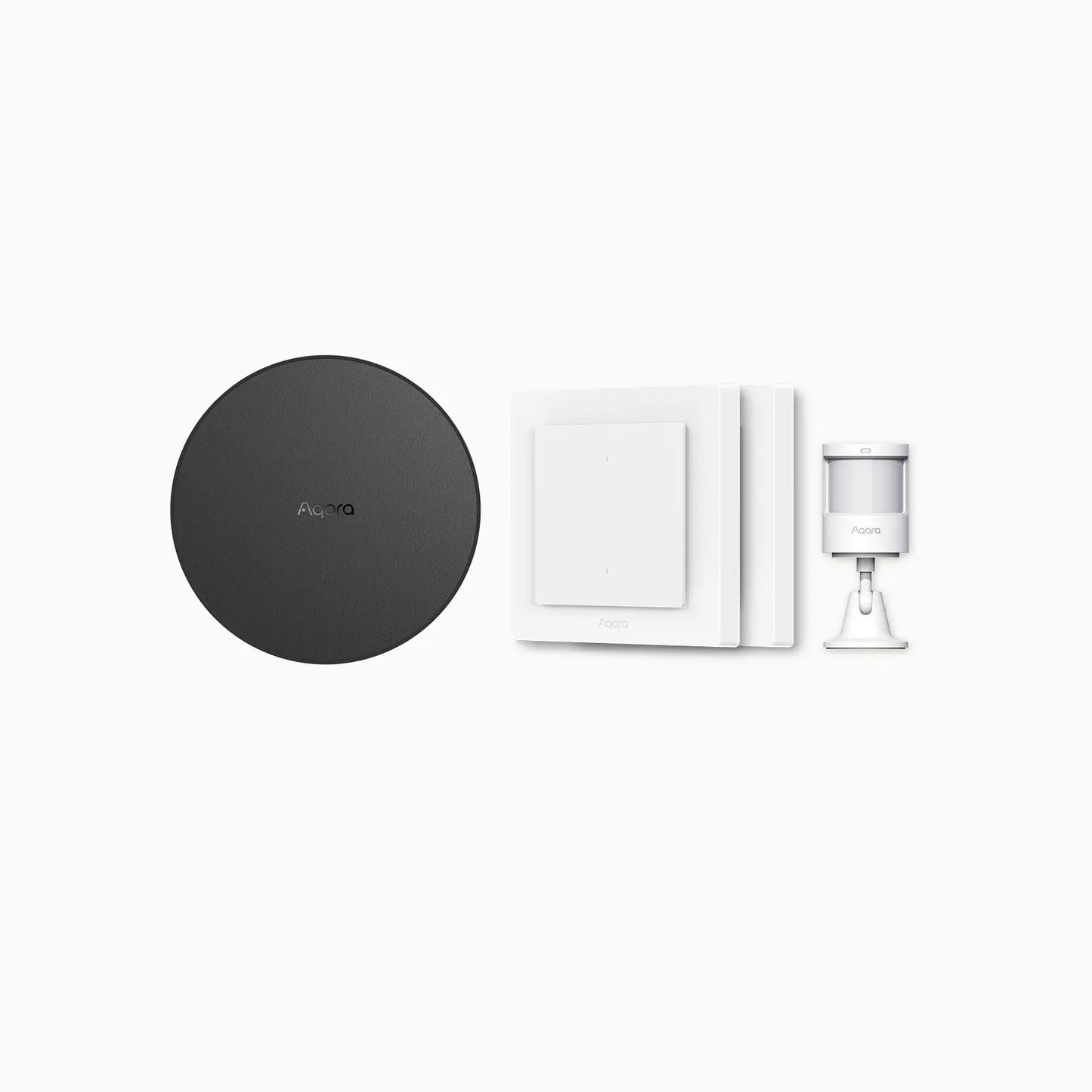 Kit de démarrage Smart Control Aqara avec hub M200, capteur de mouvement P1 et interrupteurs d’éclairage H2 EU