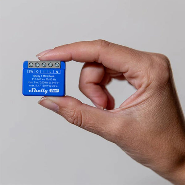 Module relais compact Matter Shelly 1 Mini Gen4