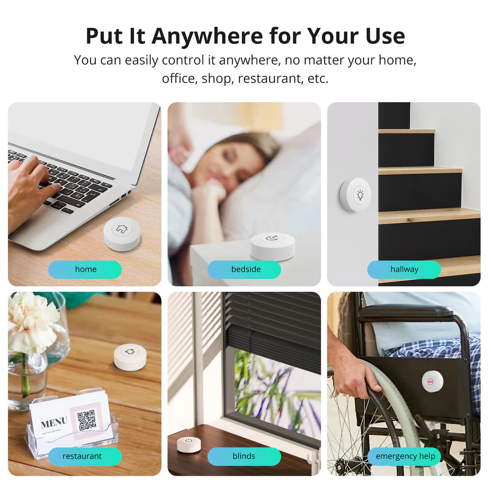 SONOFF Interrupteur sans fil Zigbee | SNZB-01P