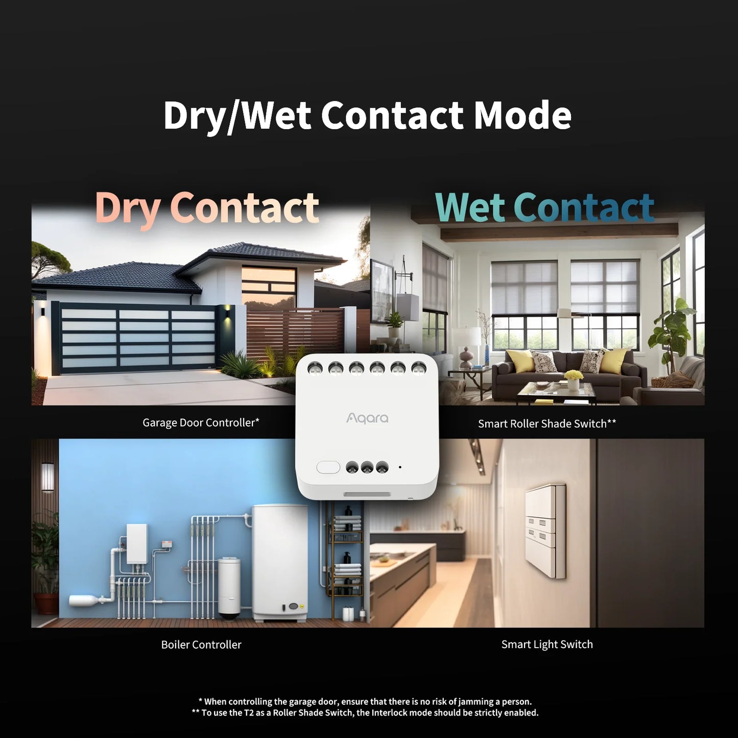 Module double relais Aqara T2