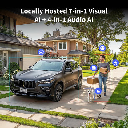 Caméra de sécurité Aqara G5 Pro PoE et Wi-Fi compatible Matter et Apple HomeKit pour surveillance de la maison connectée-sawatell