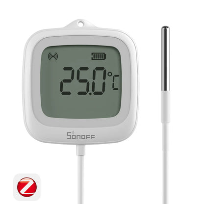 SONOFF SNZB-02LD IP65 Zigbee Thermomètre Intelligent LCD (Version Sonde)
