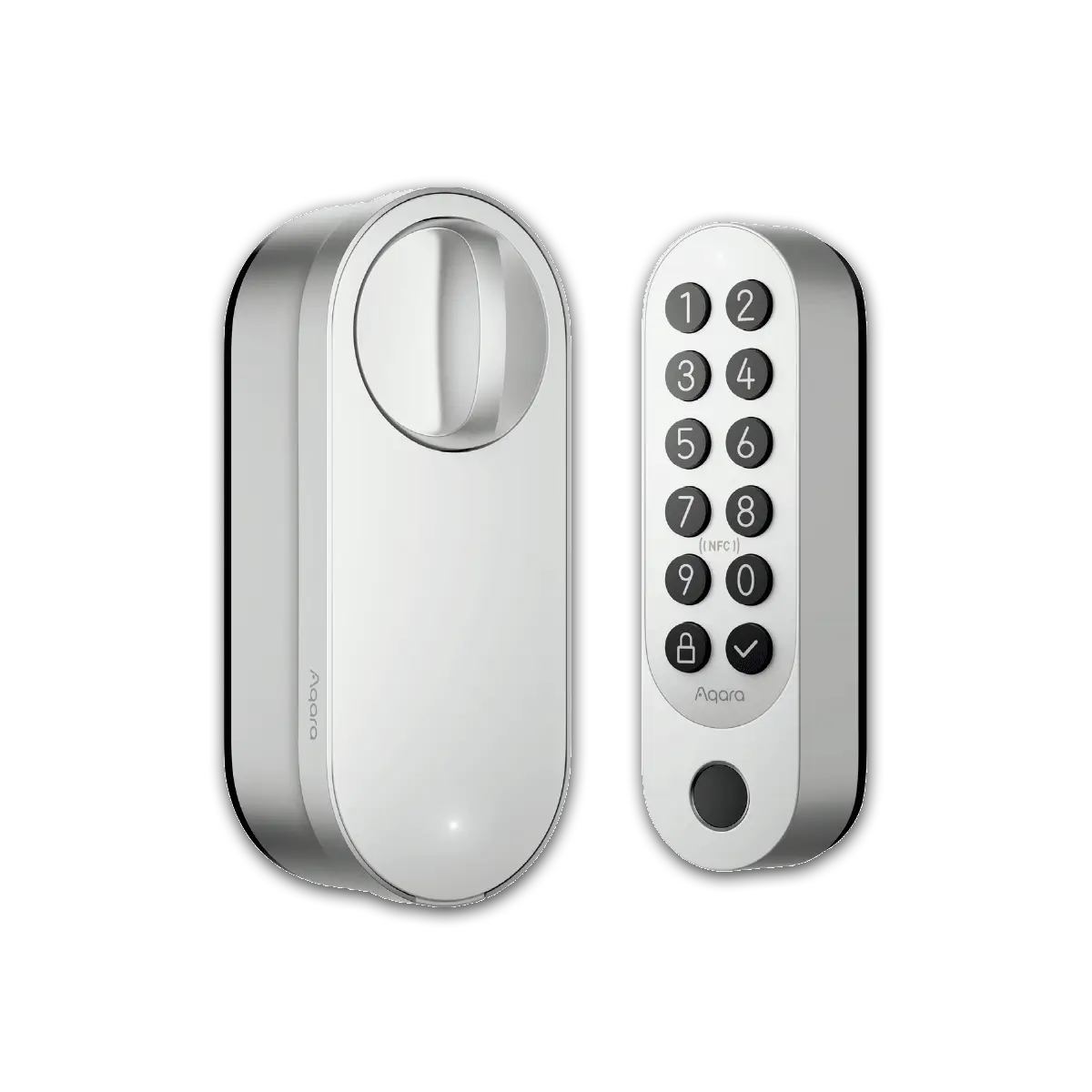 Serrure intelligente connectée Aqara U200 compatible Matter, Thread et Bluetooth pour contrôle d’accès sécurisé et automatisation domotique