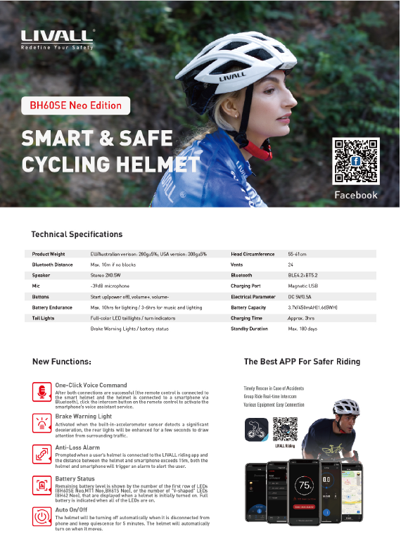 LIVALL CASQUE CYCLISTE BH60SE Neo