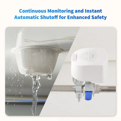 Contrôleur de vanne Aqara T1 Zigbee pour arrêt automatique de l’eau et protection contre les fuites dans la maison connectée