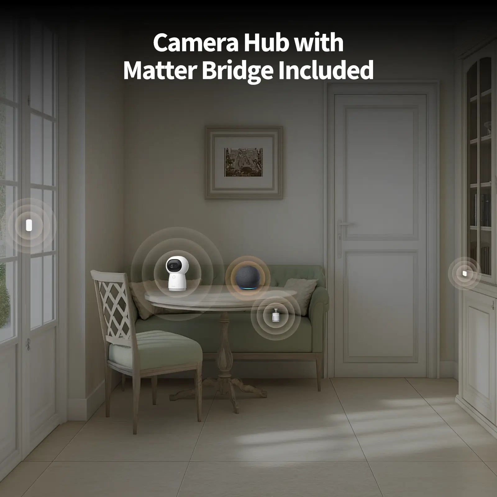 Pack maison connectée Aqara avec caméra Hub G3 et capteurs de sécurité pour détection et surveillance intelligente