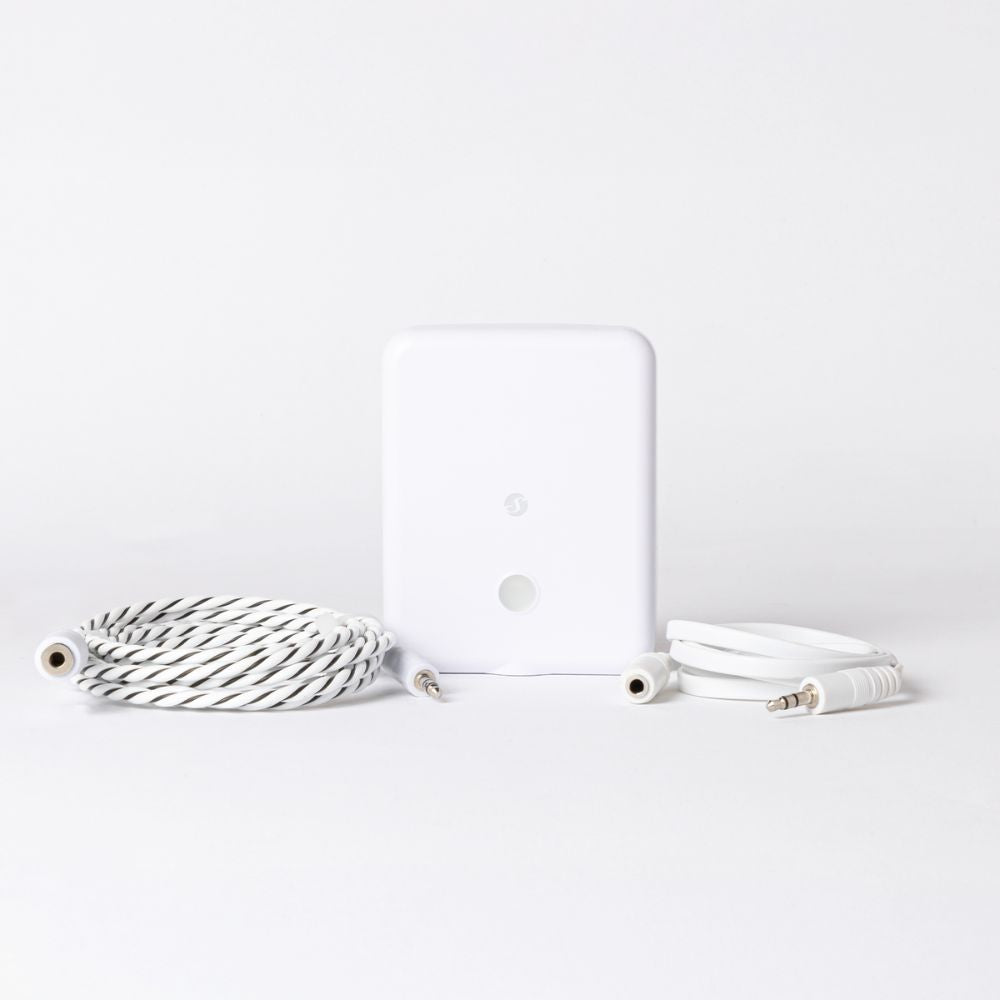 Capteur d’eau intelligent Wi-Fi/Bluetooth Shelly Flood Gen4 pour détection de fuite, inondation et rupture de tuyau avec alertes de sécurité en temps réel