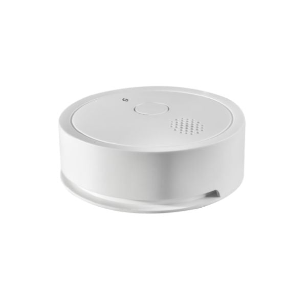 Capteur de fumée connecté Wi-Fi Shelly Shelly Plus Smoke pour détection d’incendie, alarme sonore et alertes de sécurité domestique