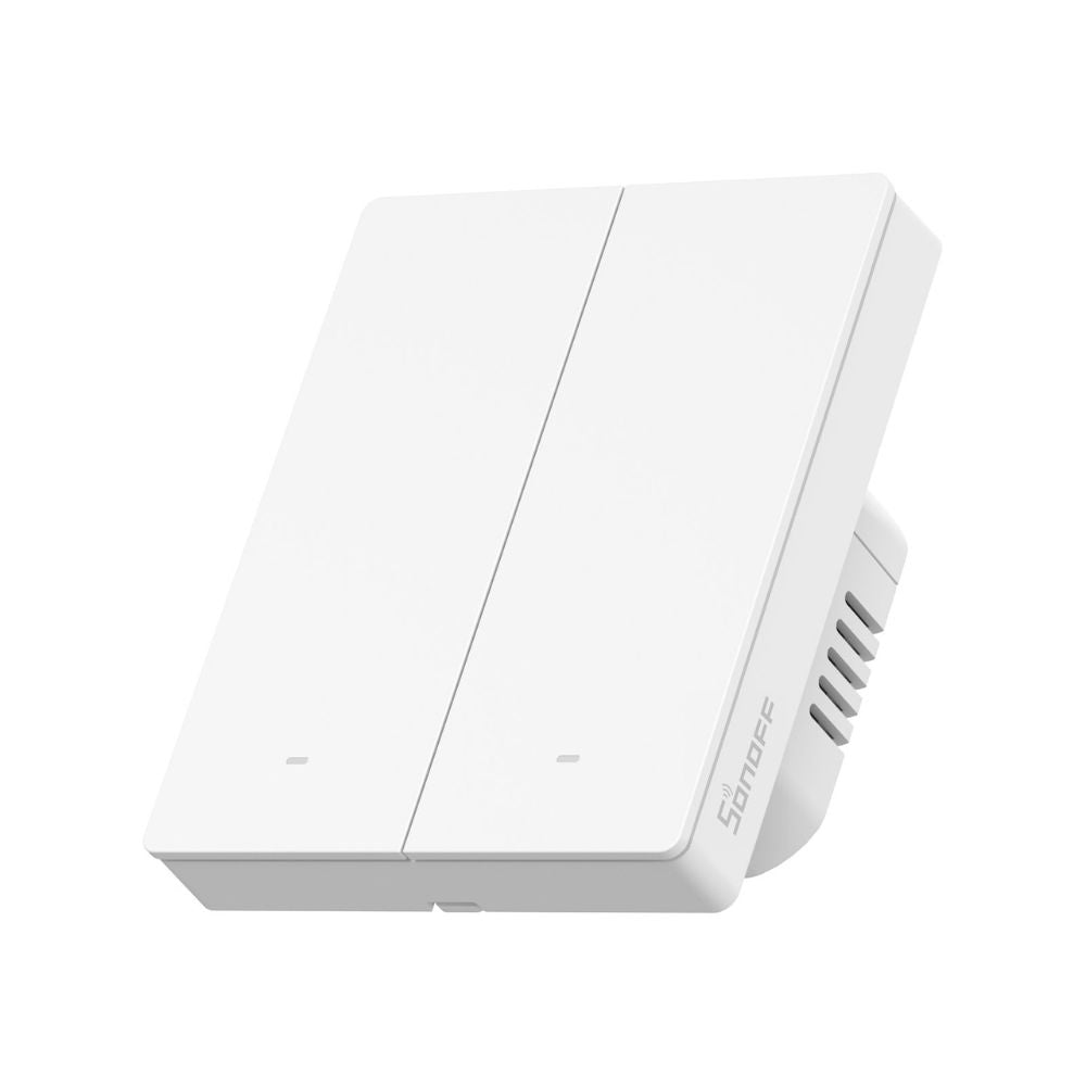 Interrupteur mural intelligent Zigbee 3.0 SONOFF SwitchMan ZBM5 au format 80/86 pour commande d’éclairage et automatisation domotique via passerelle Zigbee
