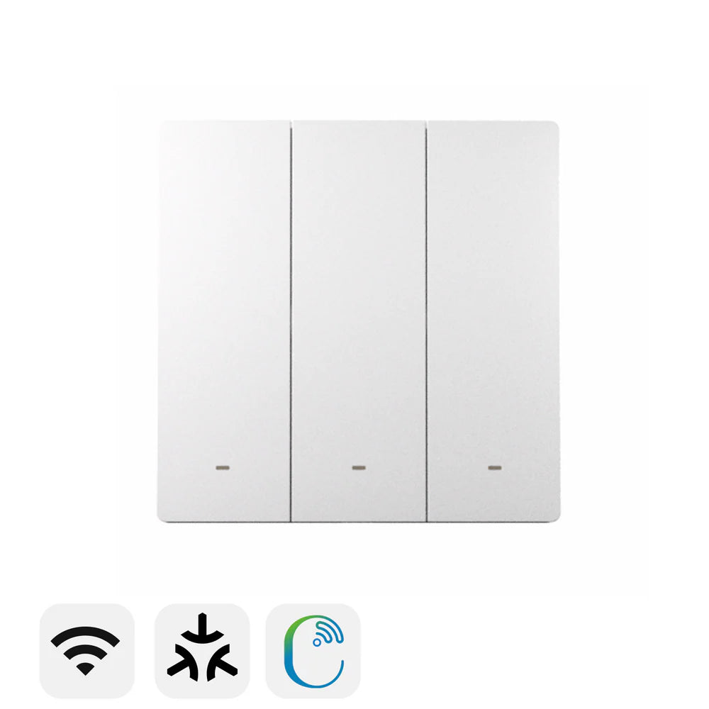 Interrupteur mural intelligent Wi-Fi compatible Matter SONOFF SwitchMan-M5 pour commande d’éclairage et automatisation domotique multi-écosystèmes