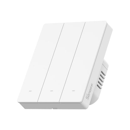 Interrupteur mural intelligent Zigbee 3.0 SONOFF SwitchMan ZBM5 au format 80/86 pour commande d’éclairage et automatisation domotique via passerelle Zigbee