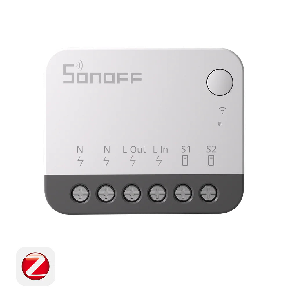 Interrupteur intelligent Zigbee 3.0 SONOFF ZBMINI Extreme ZBMINIR2 ultra-compact pour automatisation domotique et contrôle à distance via passerelle Zigbee