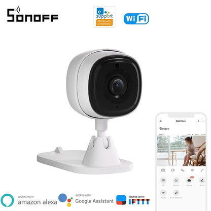 SONOFF CAM Slim Gen2 Caméra de Sécurité Domotique Intelligente